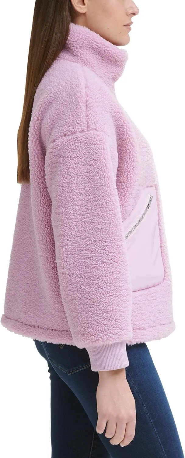 Levi's Women's Sherpa Teddy Jacket (Standard & Plus Sizes)