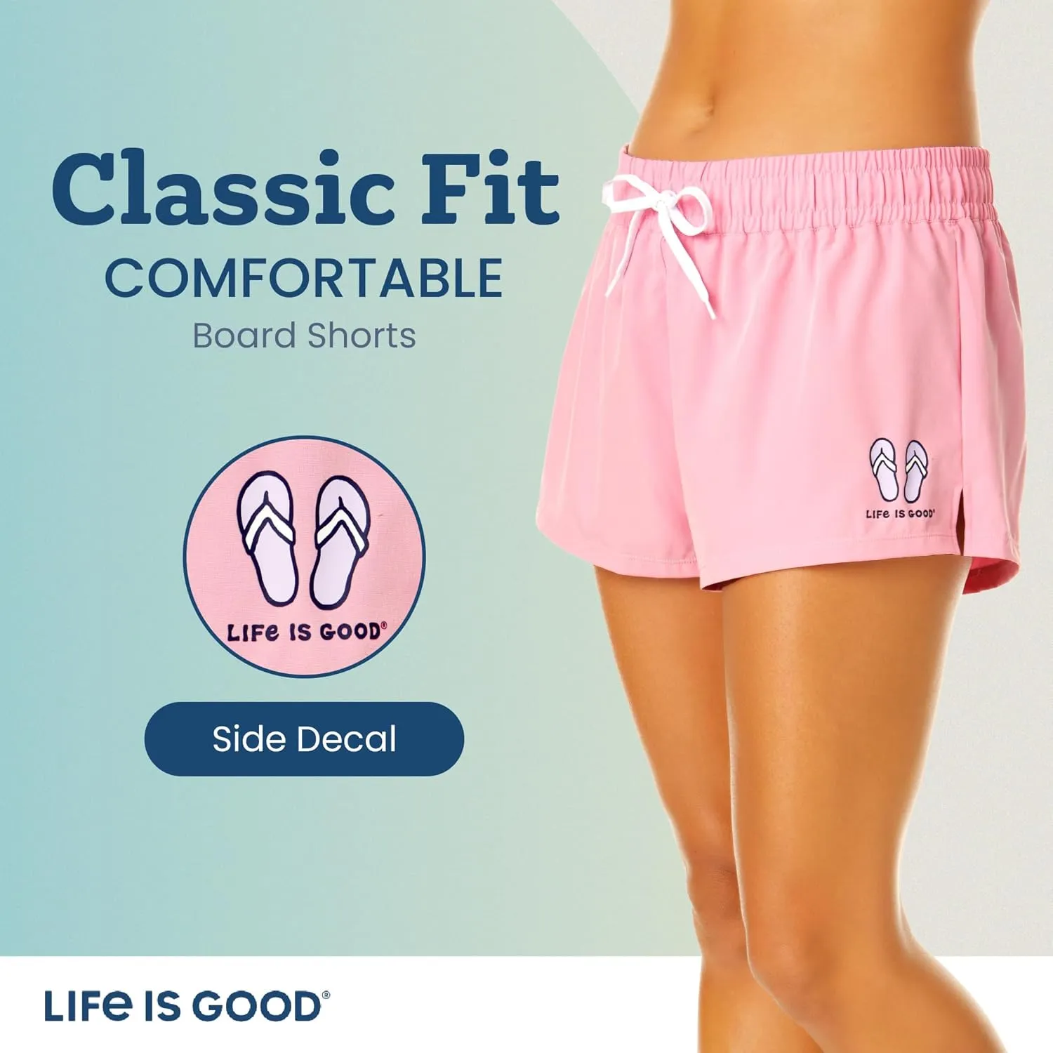 Life is Good Women's Standard Board Short