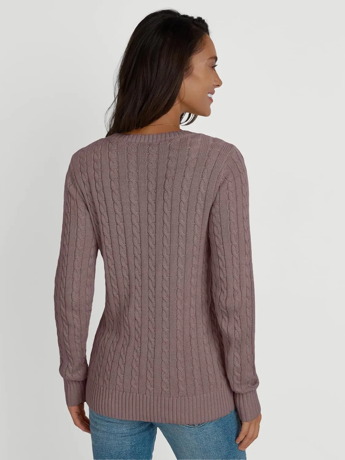 LILLUSORY Cardigan Sweaters for Women Cotton Cable Knit Sweater Jackets Lightweight 2025 Business Casual Outfits