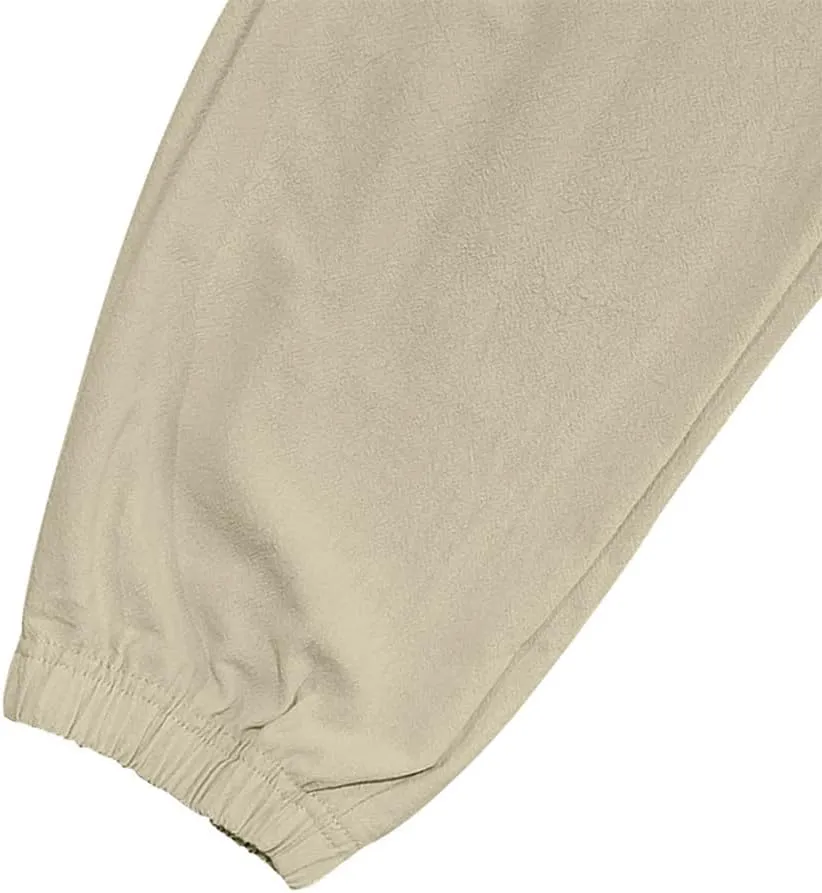 LOAIHA Mens Casual Pants Elastic Waist Drawstring Yoga Baggy Tapered Harem Sweatpants Beach Trousers