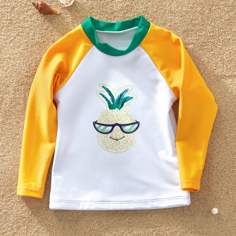 Matching Family Pineapple Swimsuits