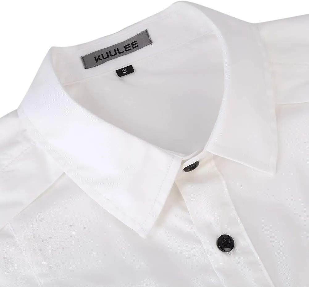 Men's Cargo Long Sleeve Shirt Military Casual Slim Fit Long Sleeve Shirts Tops