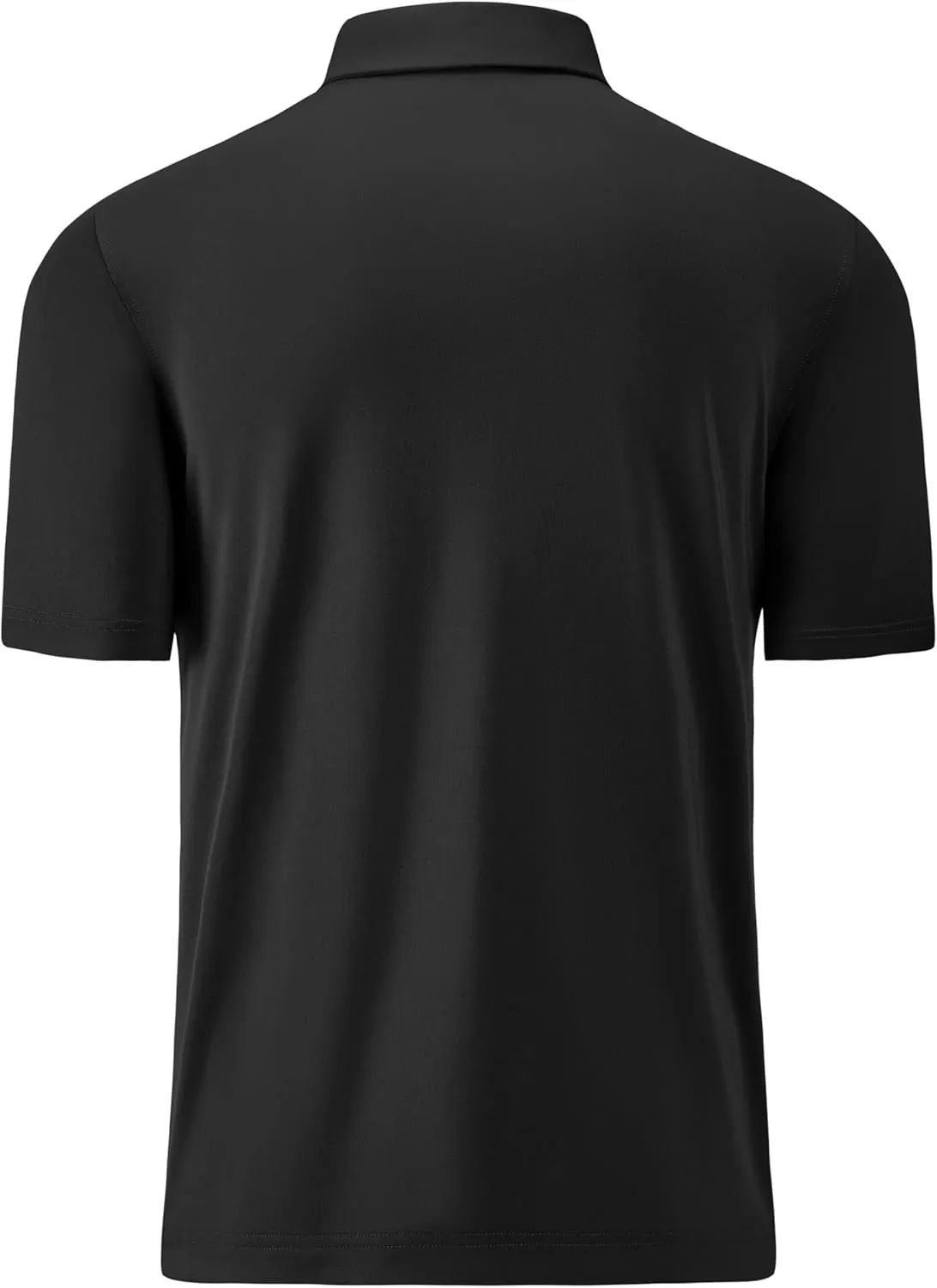 Mens Golf Shirt Short Sleeve Moisture Wicking Dry Fit Performance Casual Solid Collared Golf Polo Shirts for Men