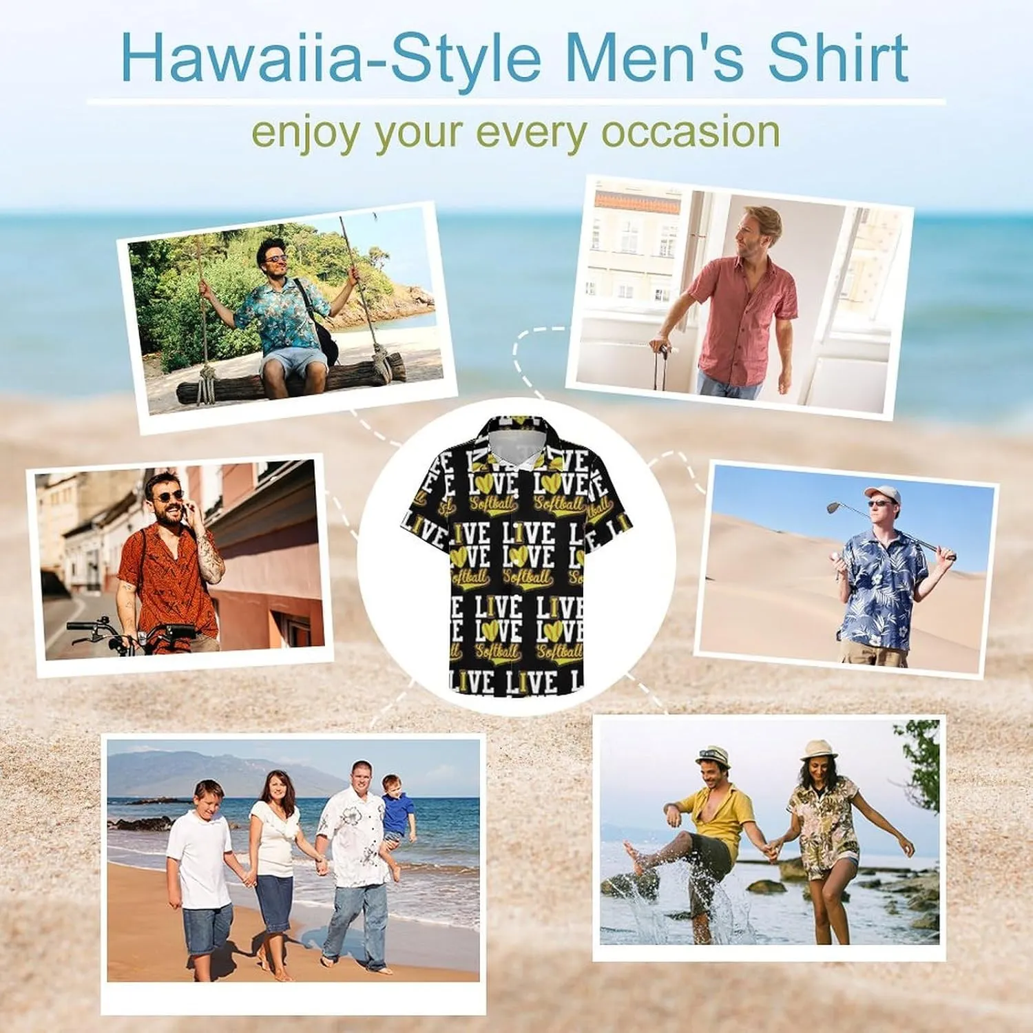 Men's Short Sleeve Shirt Business Casual Button Down Shirts