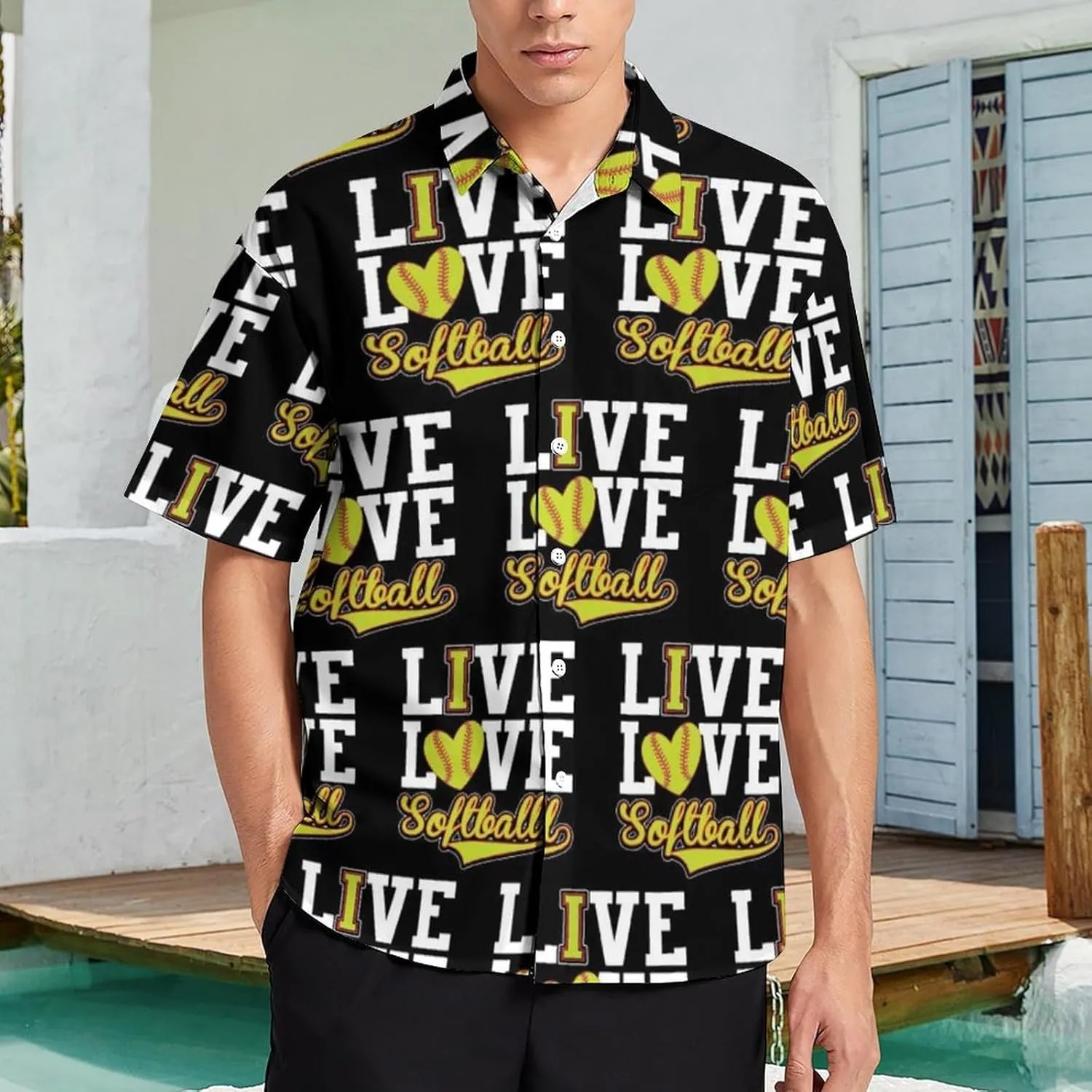 Men's Short Sleeve Shirt Business Casual Button Down Shirts