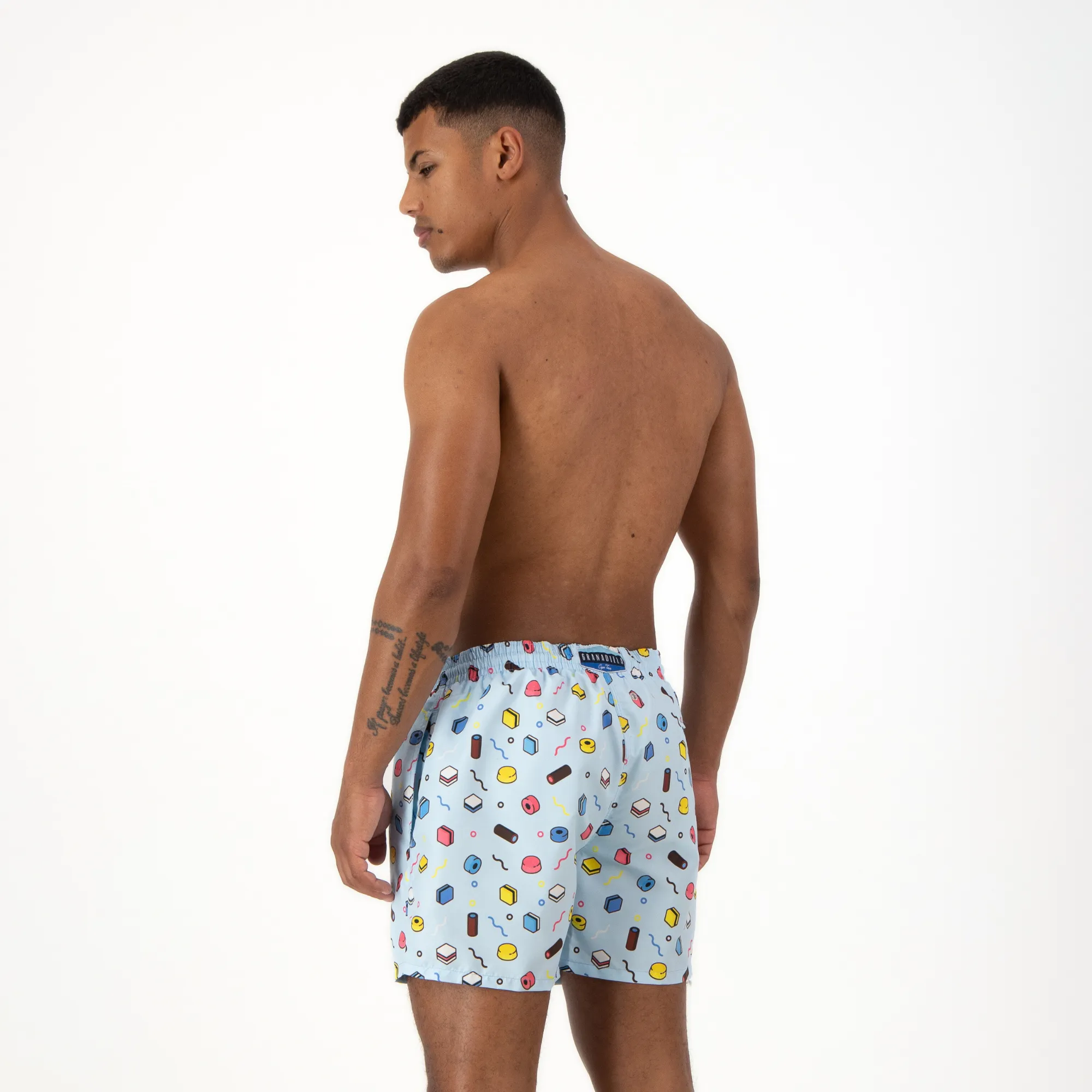Mid-length Swim Shorts | All Sorts / Baby Blue
