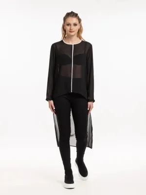 Midnight Frost Top - Black