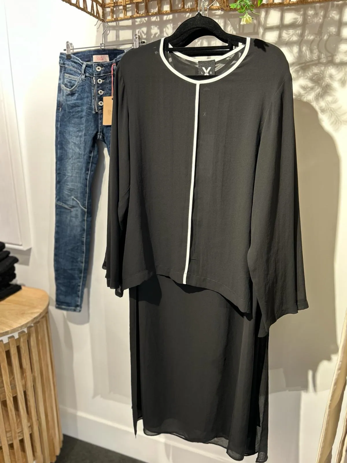 Midnight Frost Top - Black