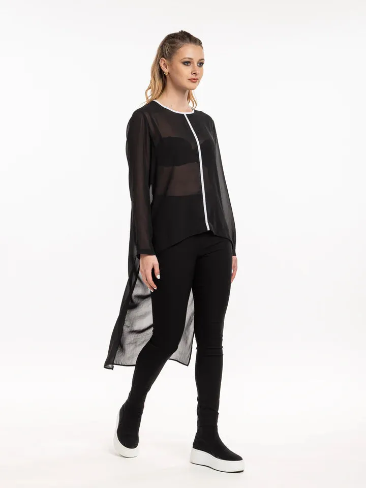 Midnight Frost Top - Black