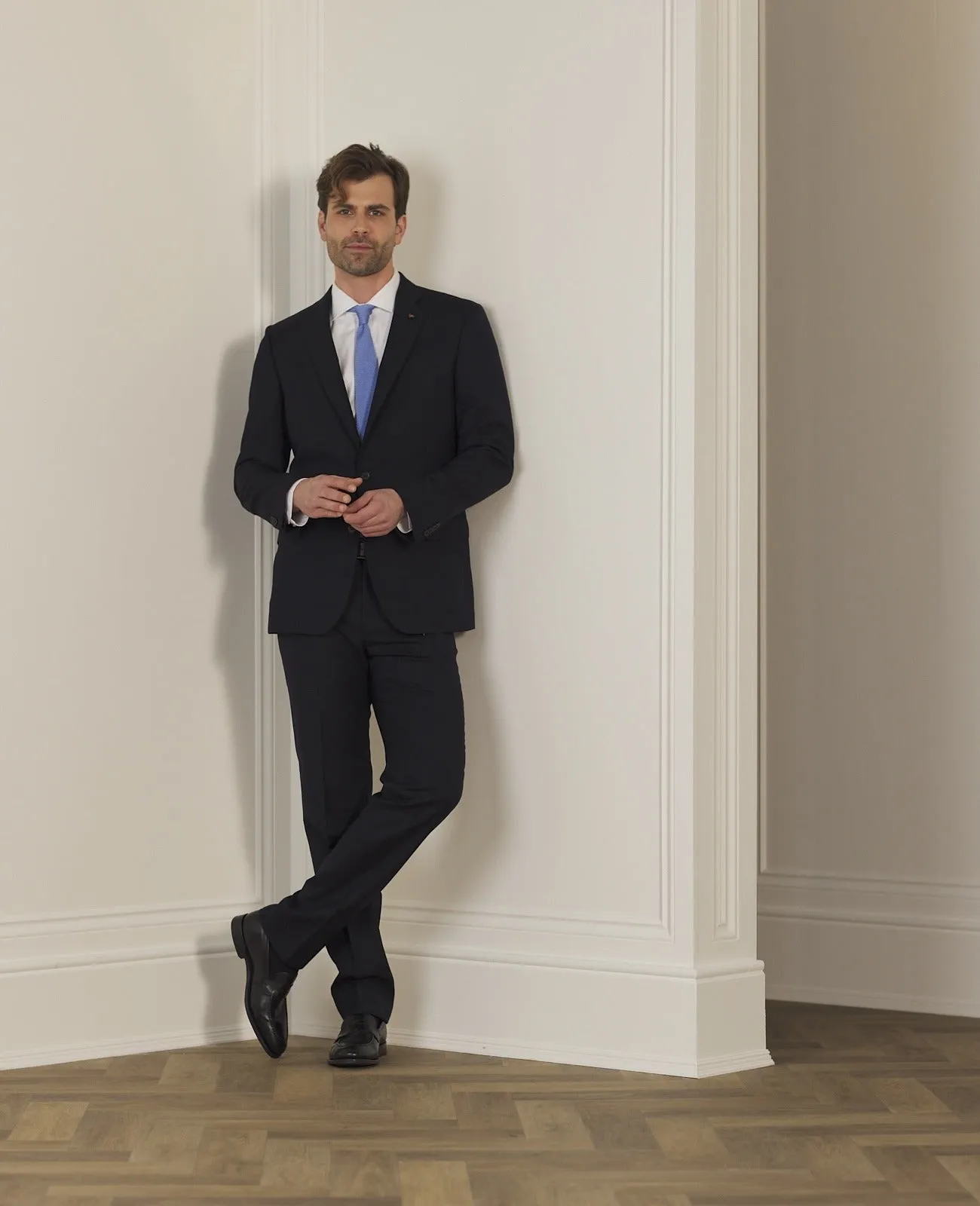 Mix & Match Plain Wool Suit Trousers