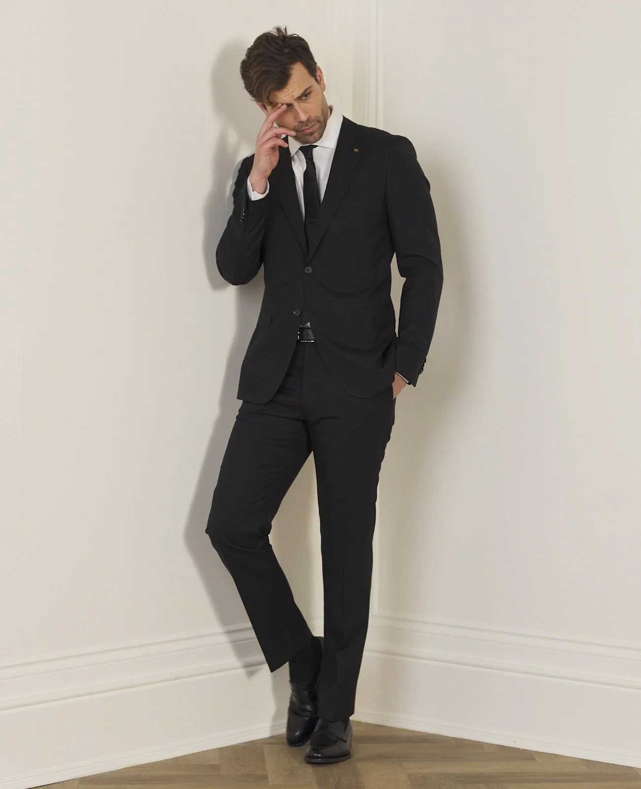 Mix & Match Plain Wool Suit Trousers