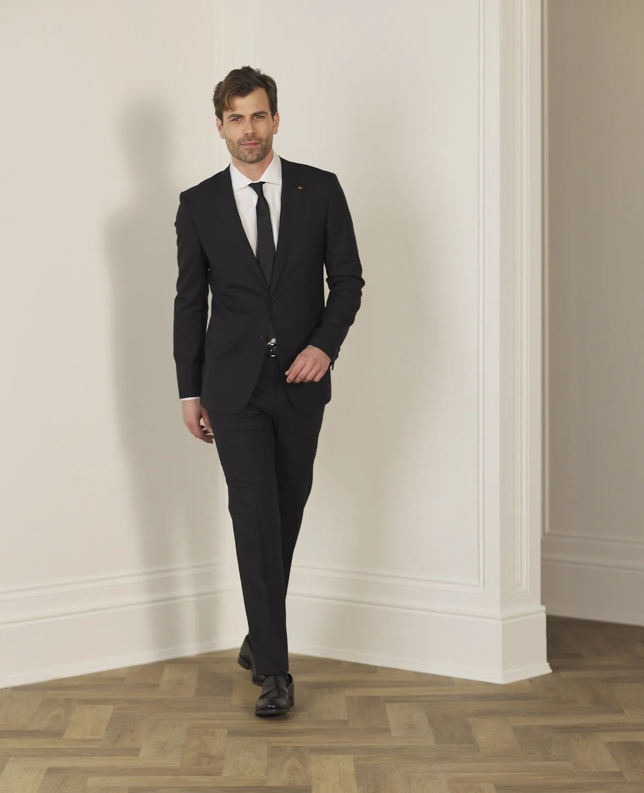 Mix & Match Plain Wool Suit Trousers