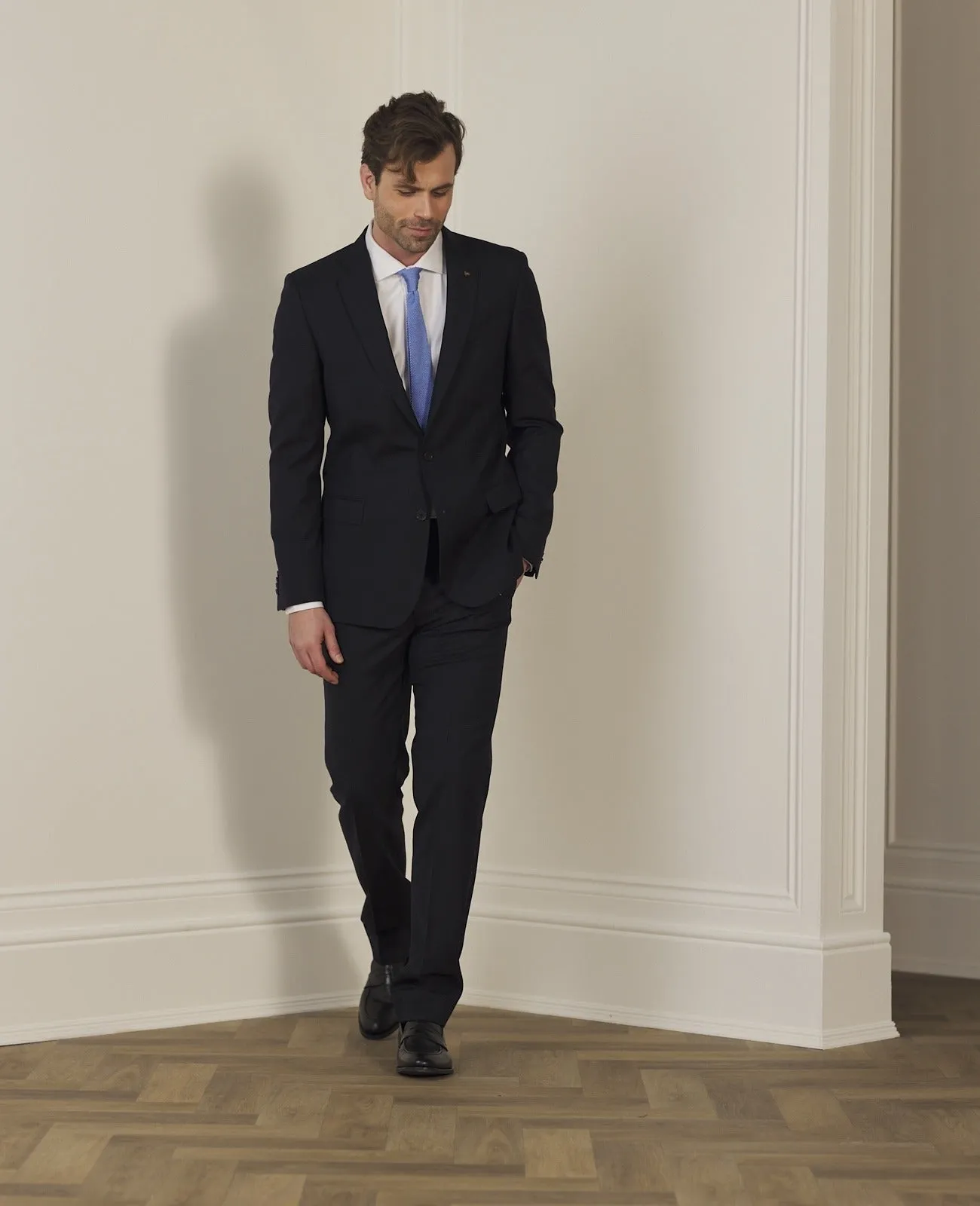Mix & Match Plain Wool Suit Trousers