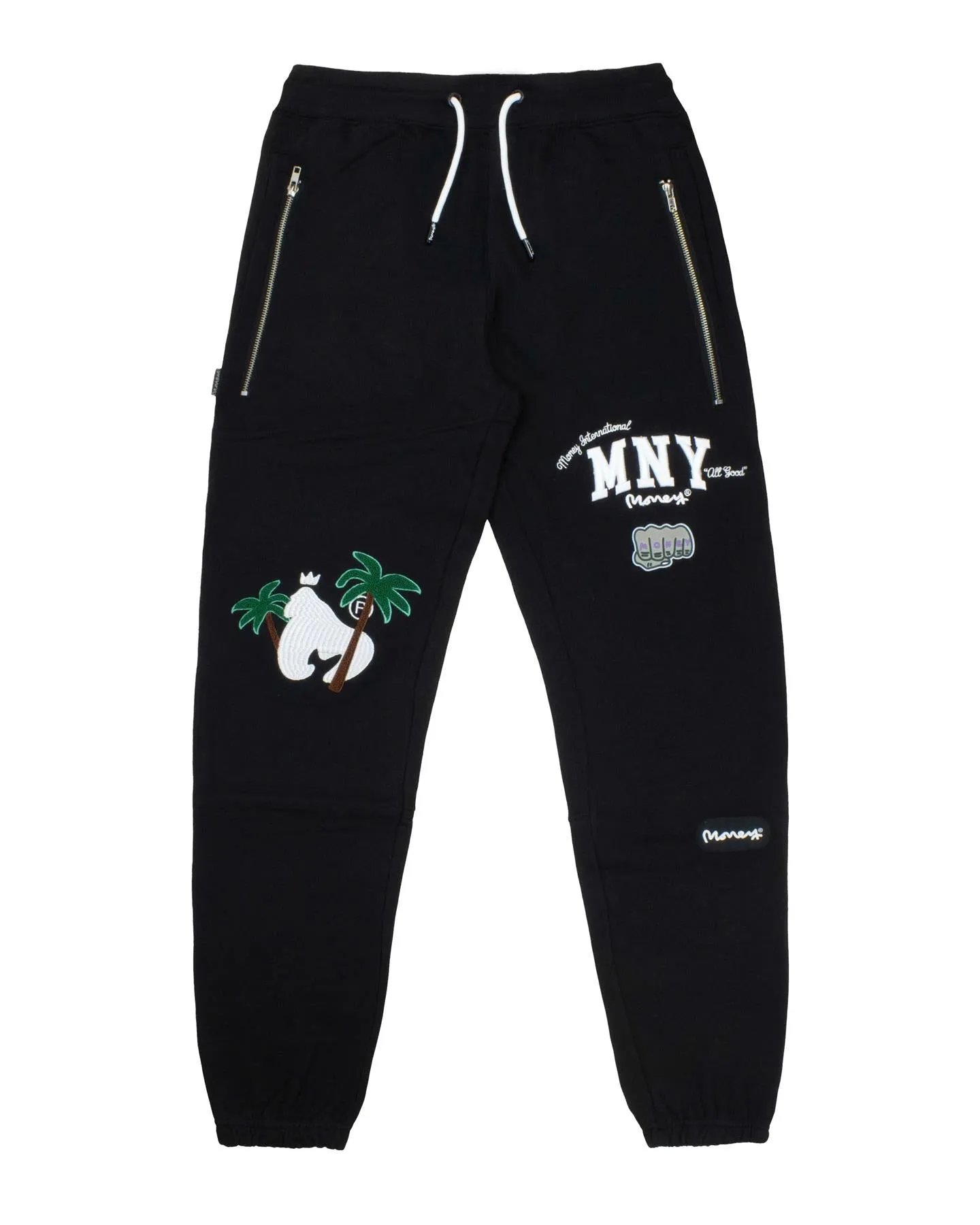 Money Lux Hood Tracksuit Black