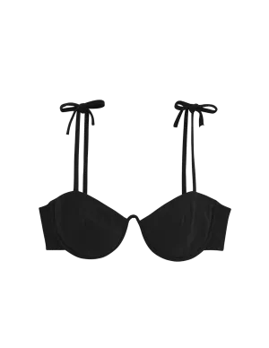 Myriam Bikini Top Black