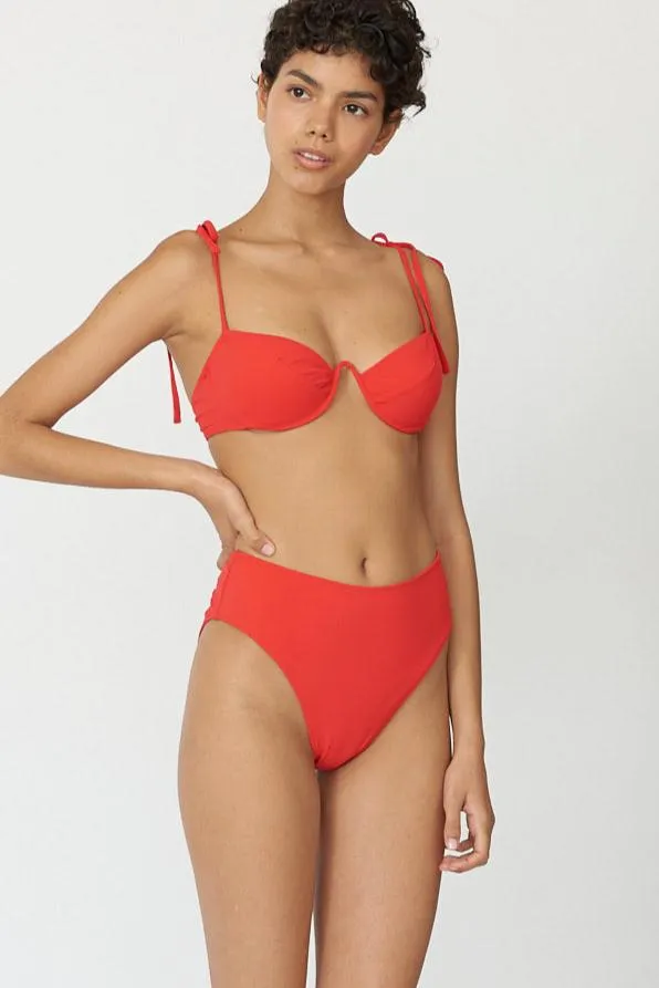 Myriam Bikini Top Poppy