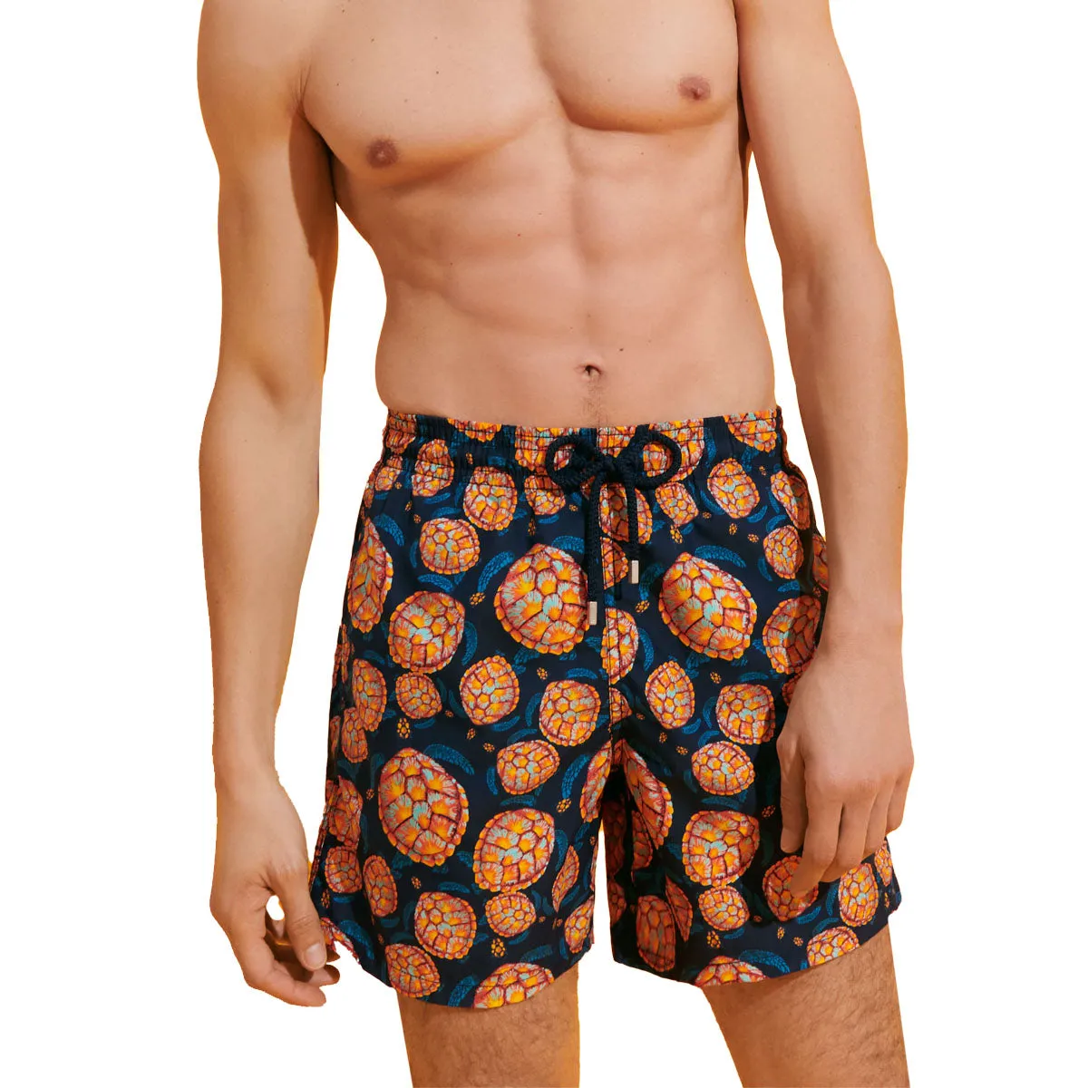 Navy ‘Carapaces’ Moorea Swim Shorts
