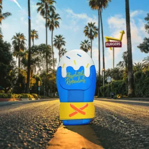 ookla blue | short king sliding mitt