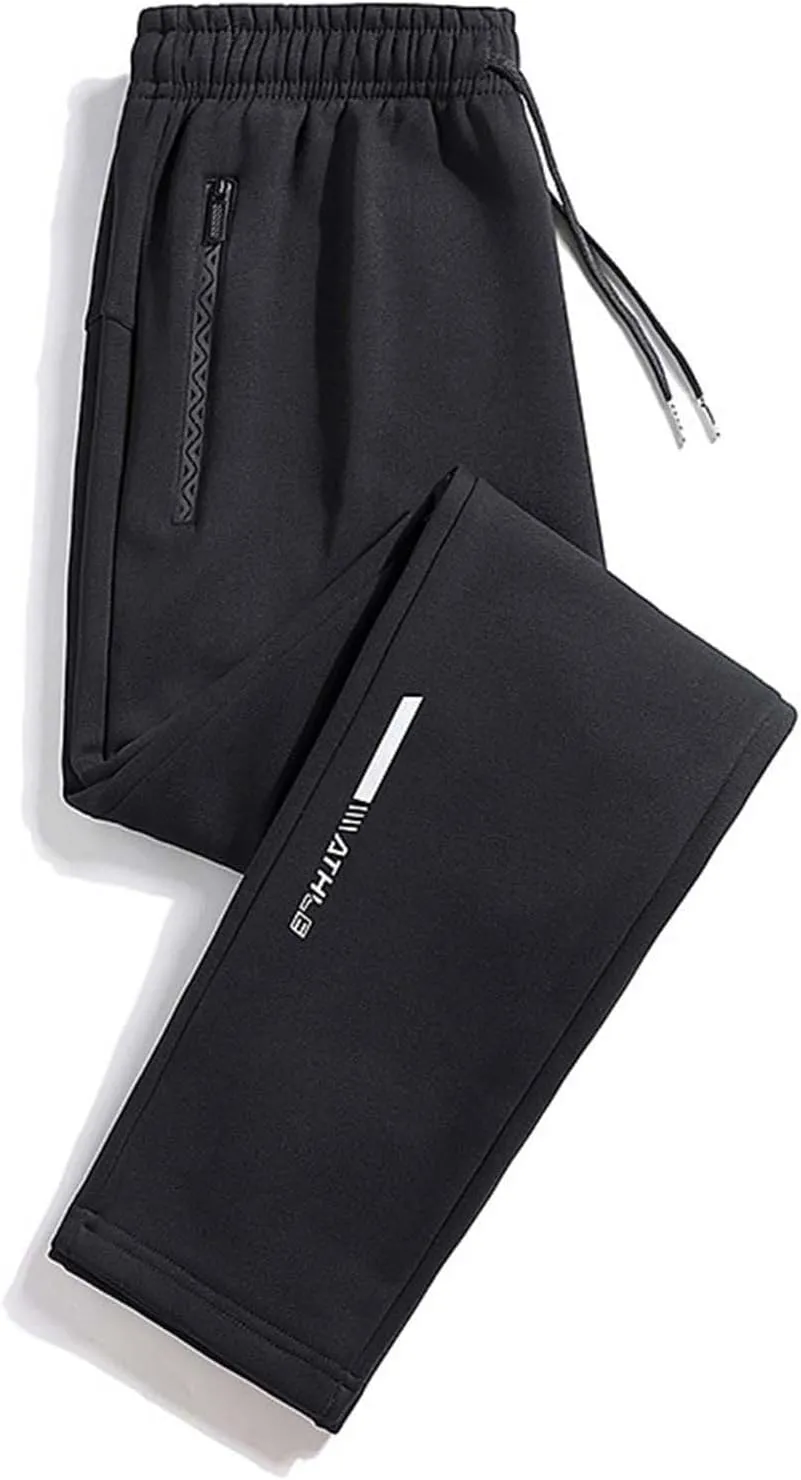 Pants for Women, Casual Sweatpants Elastic Waist Straight High Waisted Everyday Yoga
