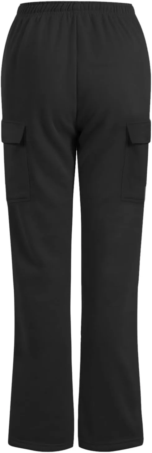 Pants for Women High Waisted Workout Casual Elastic Waist Sweatpants with Pockets