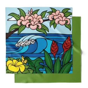 Pink Plumerias Furoshiki Cloth