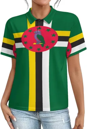 Polo Athletic Shirts for Women Button Down Short Sleeve Tops Quick Dry Resistant Moisture Wicking Golf Polo
