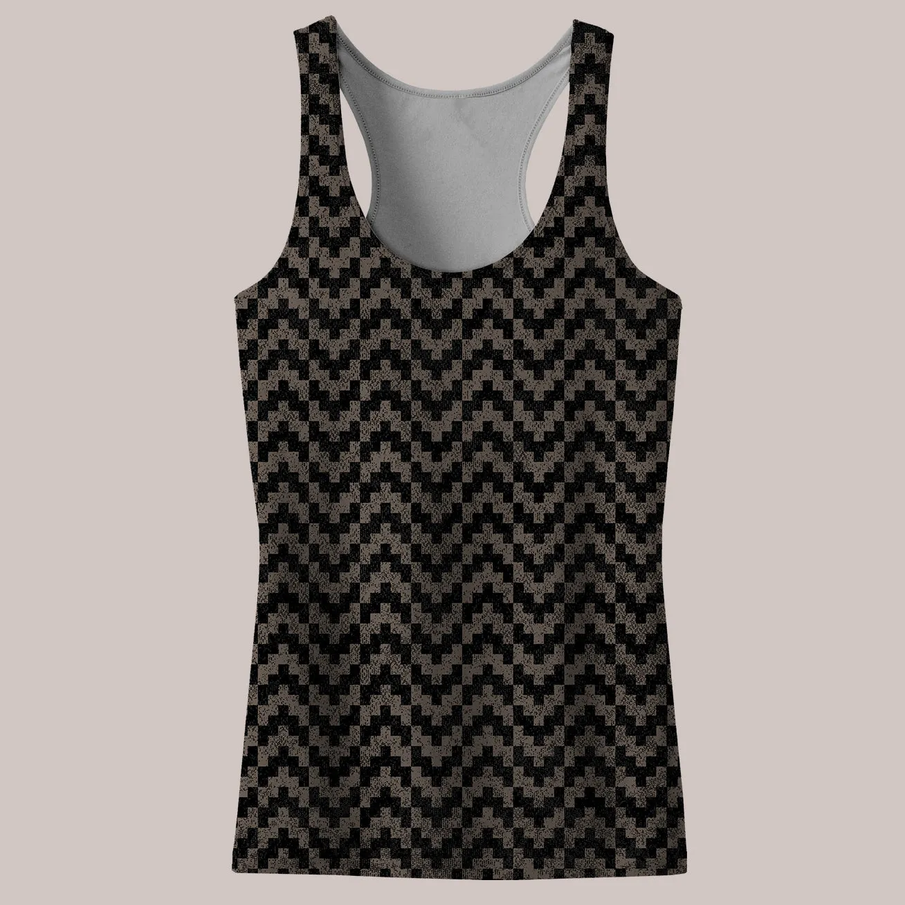 Psychedelic Tank Top (UV/RGB, Eco-Friendly, Womens, Racerback) | HUICHOL