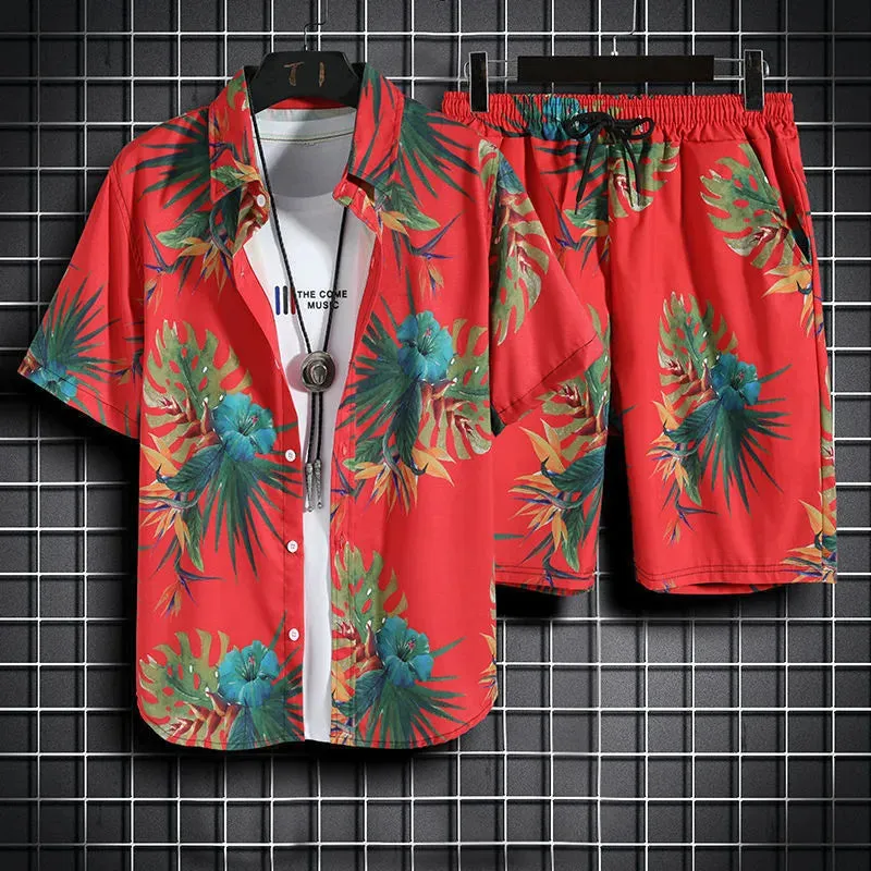 Quick Dry Hawaiian Shirt Set