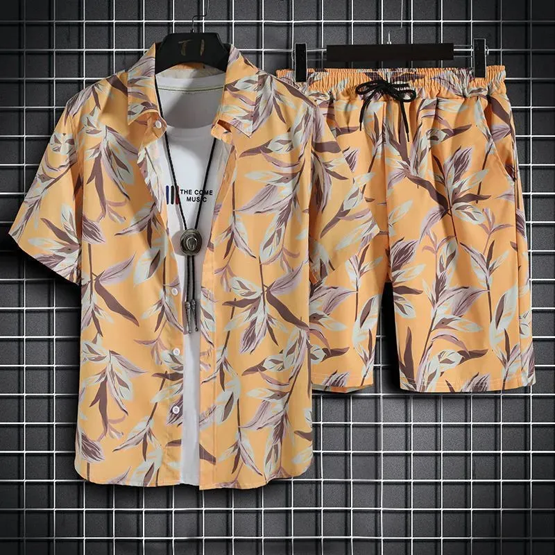 Quick Dry Hawaiian Shirt Set
