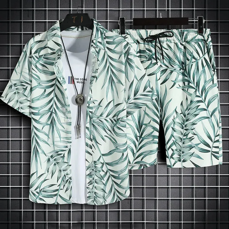 Quick Dry Hawaiian Shirt Set