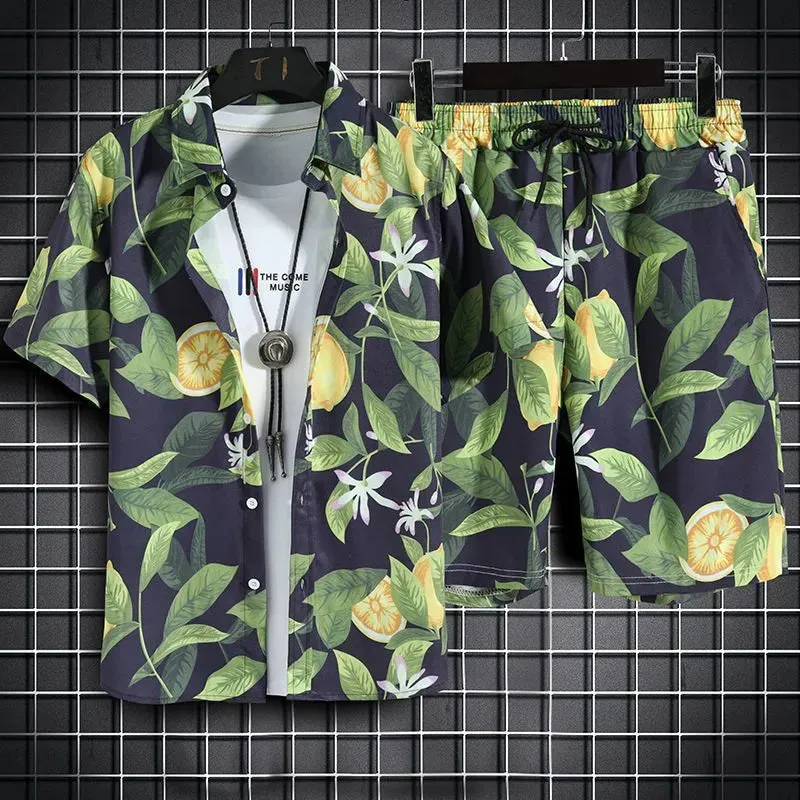 Quick Dry Hawaiian Shirt Set