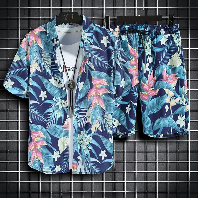 Quick Dry Hawaiian Shirt Set