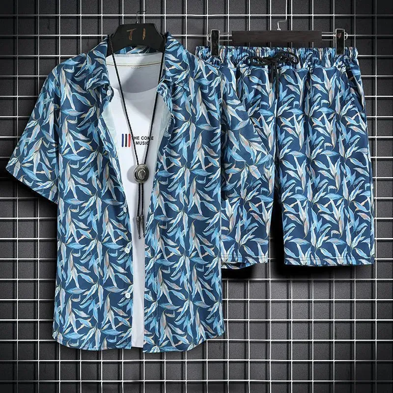 Quick Dry Hawaiian Shirt Set