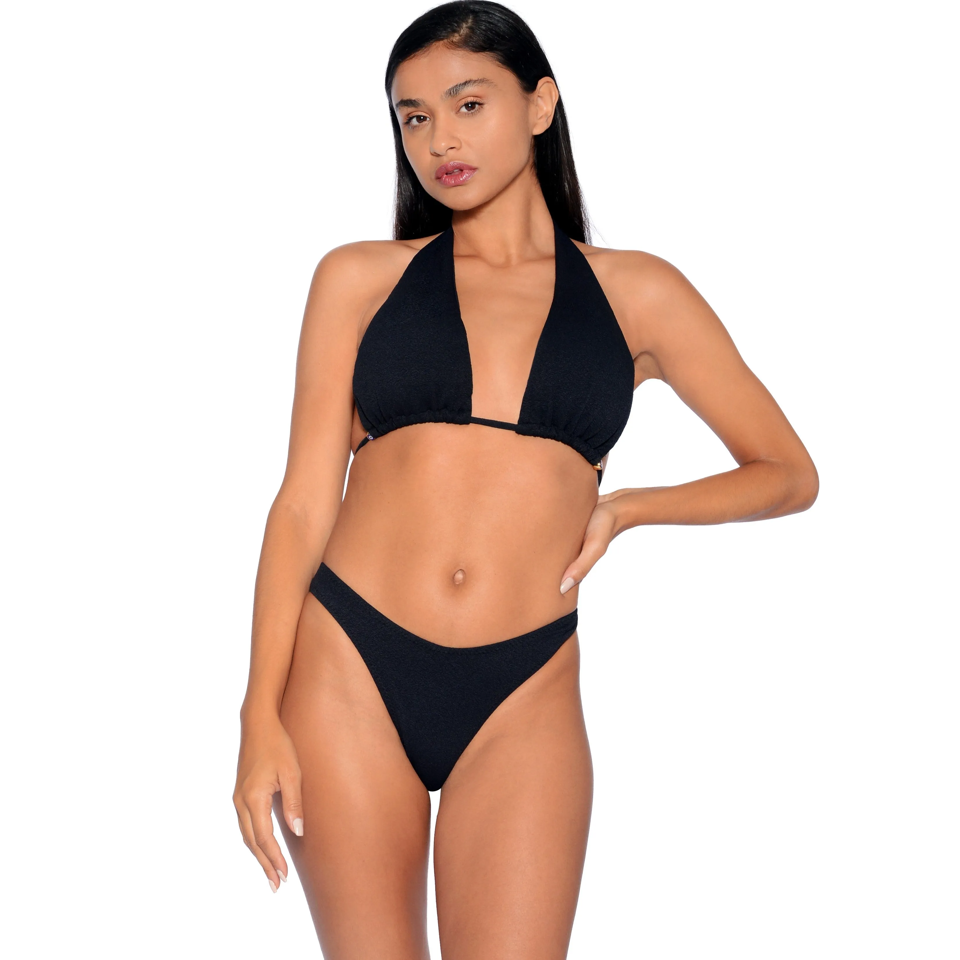 Santorini Bikini Set | Black