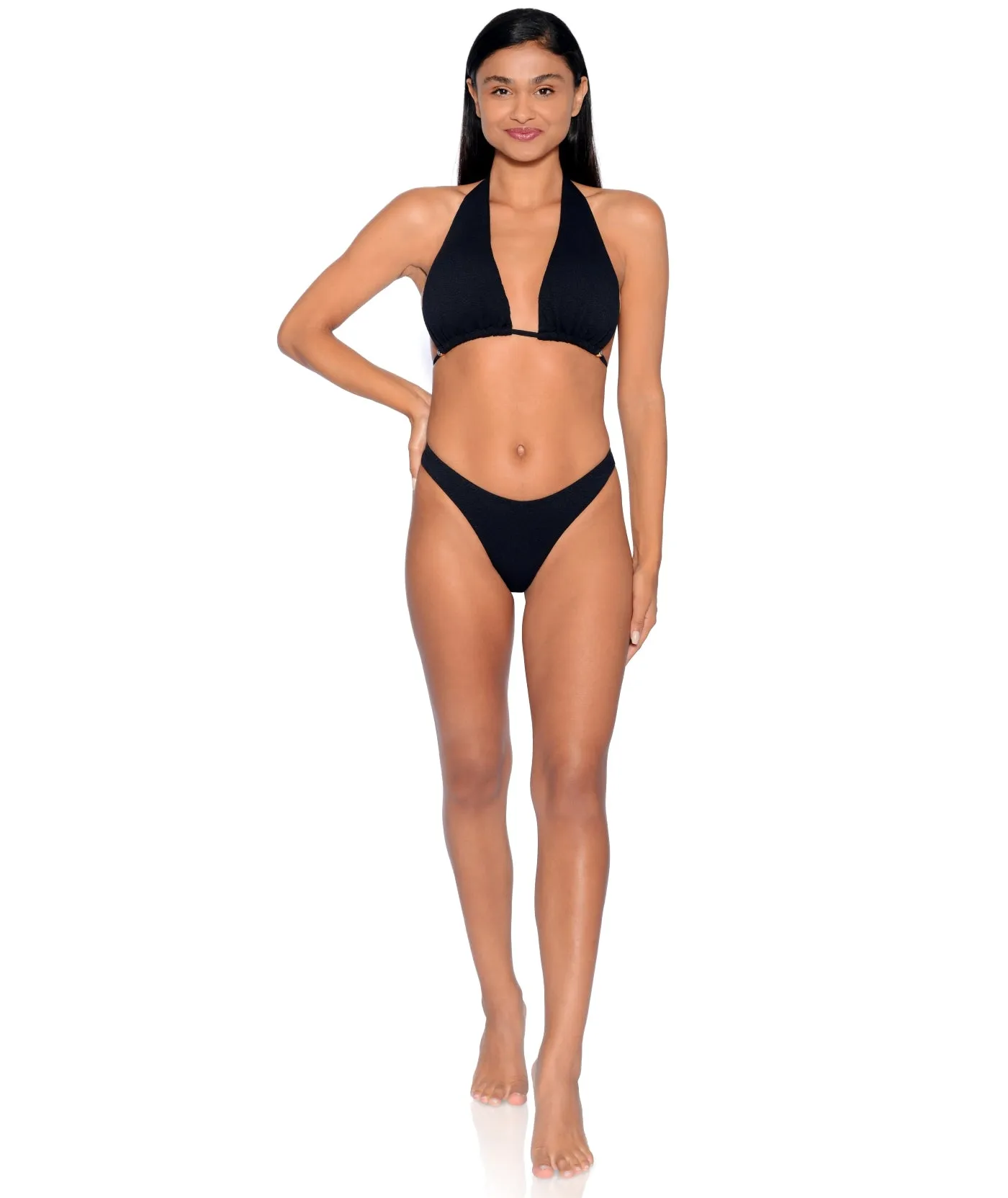 Santorini Bikini Set | Black