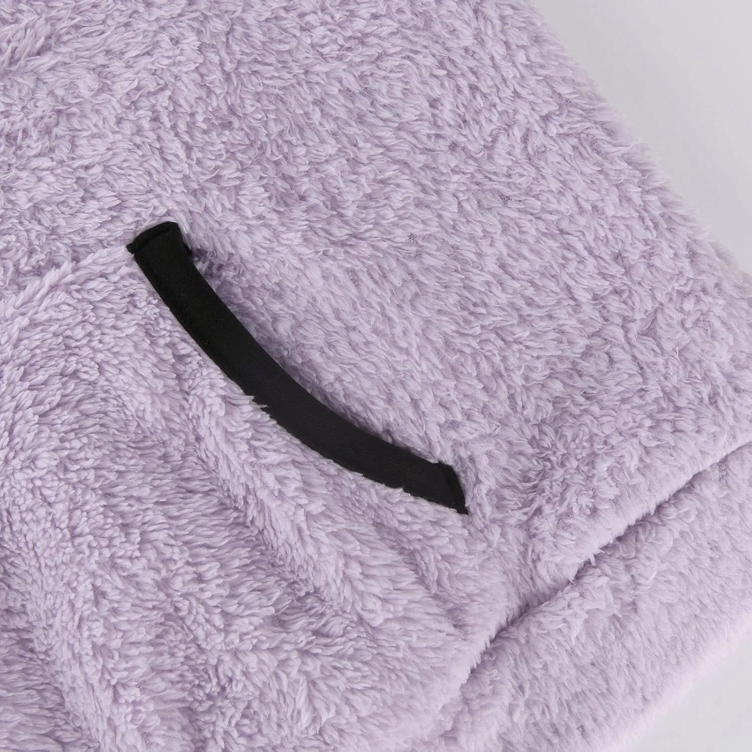 Sherpa Quarter Zip Pullover Women Fleece Lined Half Zip Sweatshirts Winter Warm Sweaters Jacket Coats