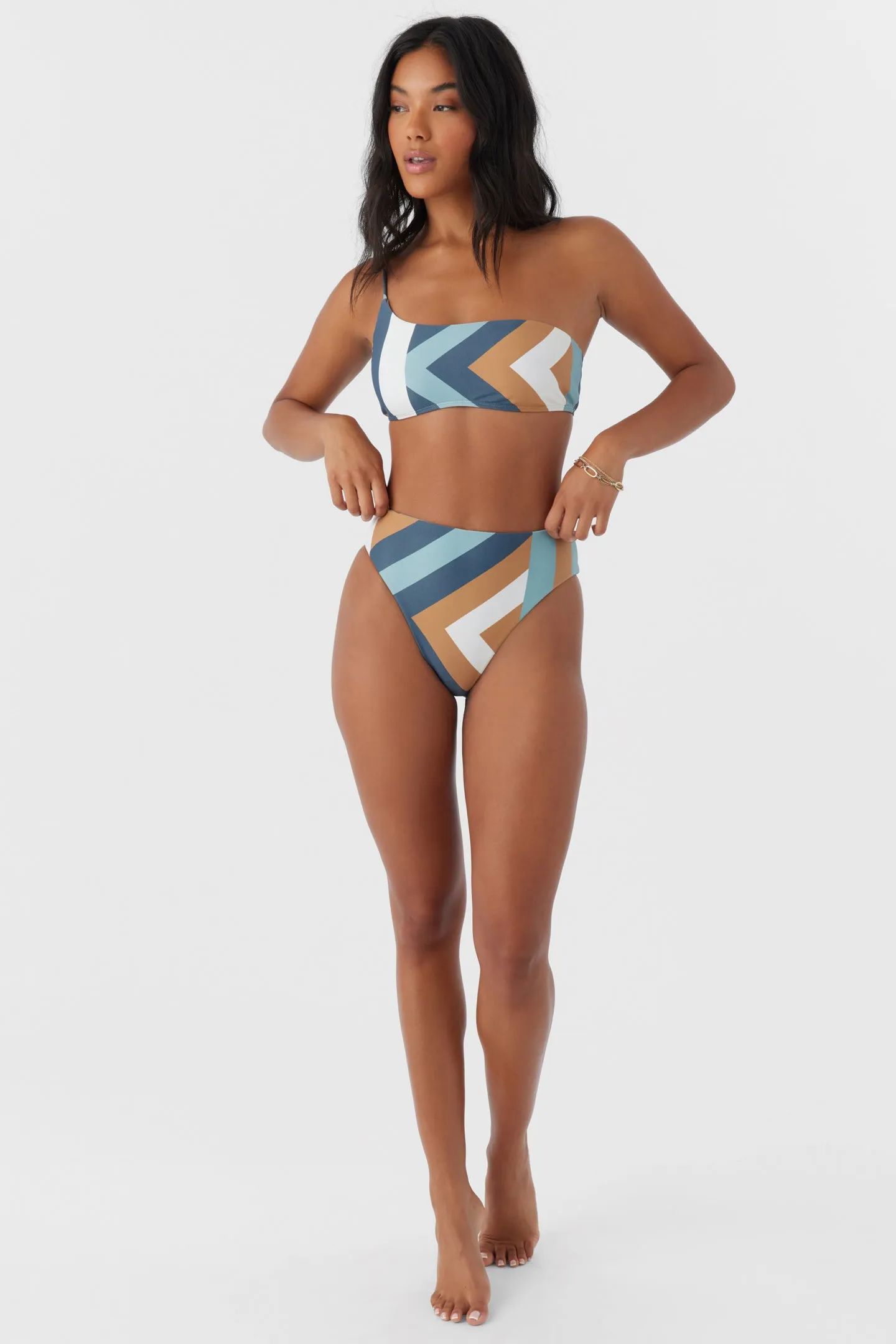 SOLI GEO MAX HIGH WAIST FULL BOTTOMS