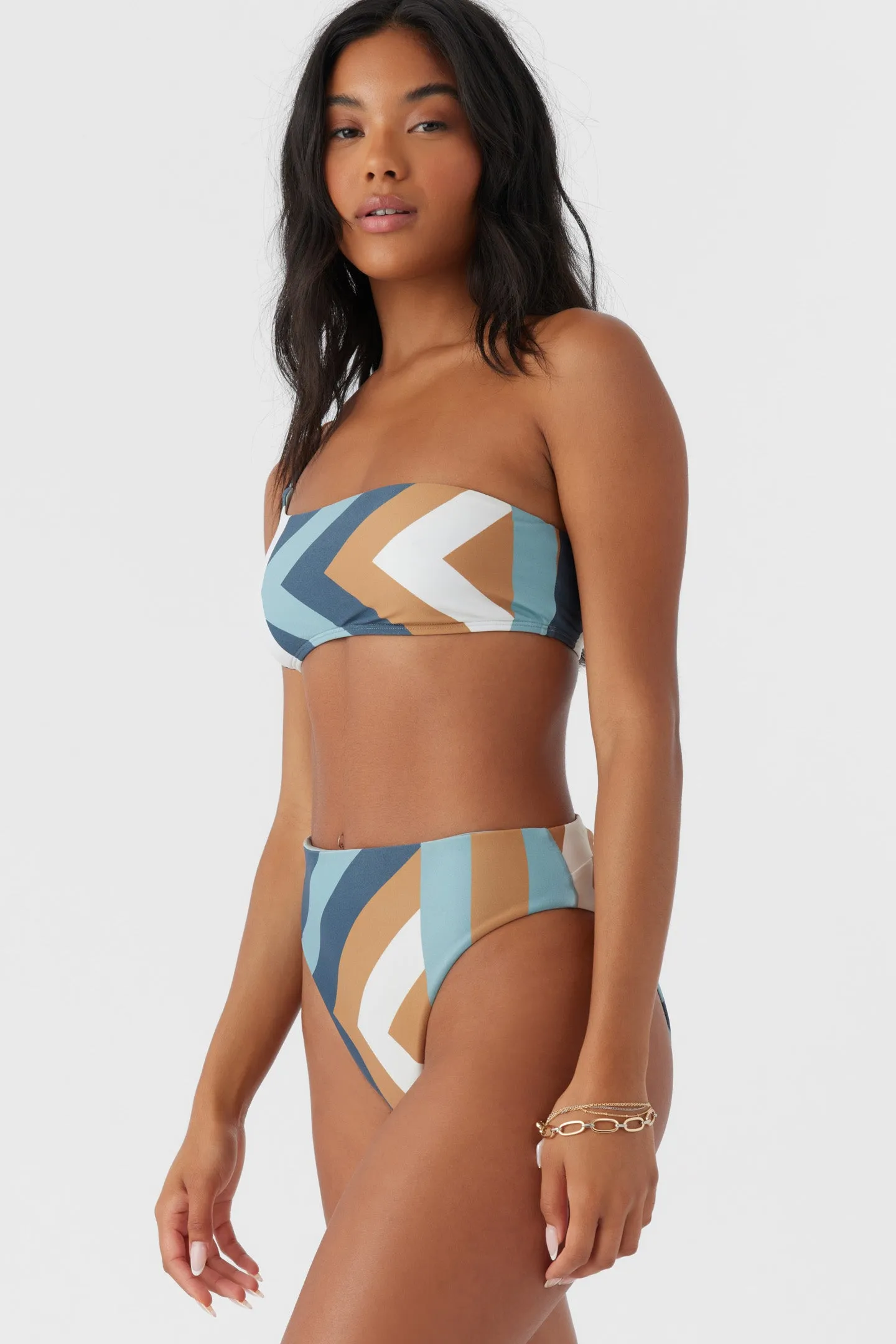 SOLI GEO MAX HIGH WAIST FULL BOTTOMS