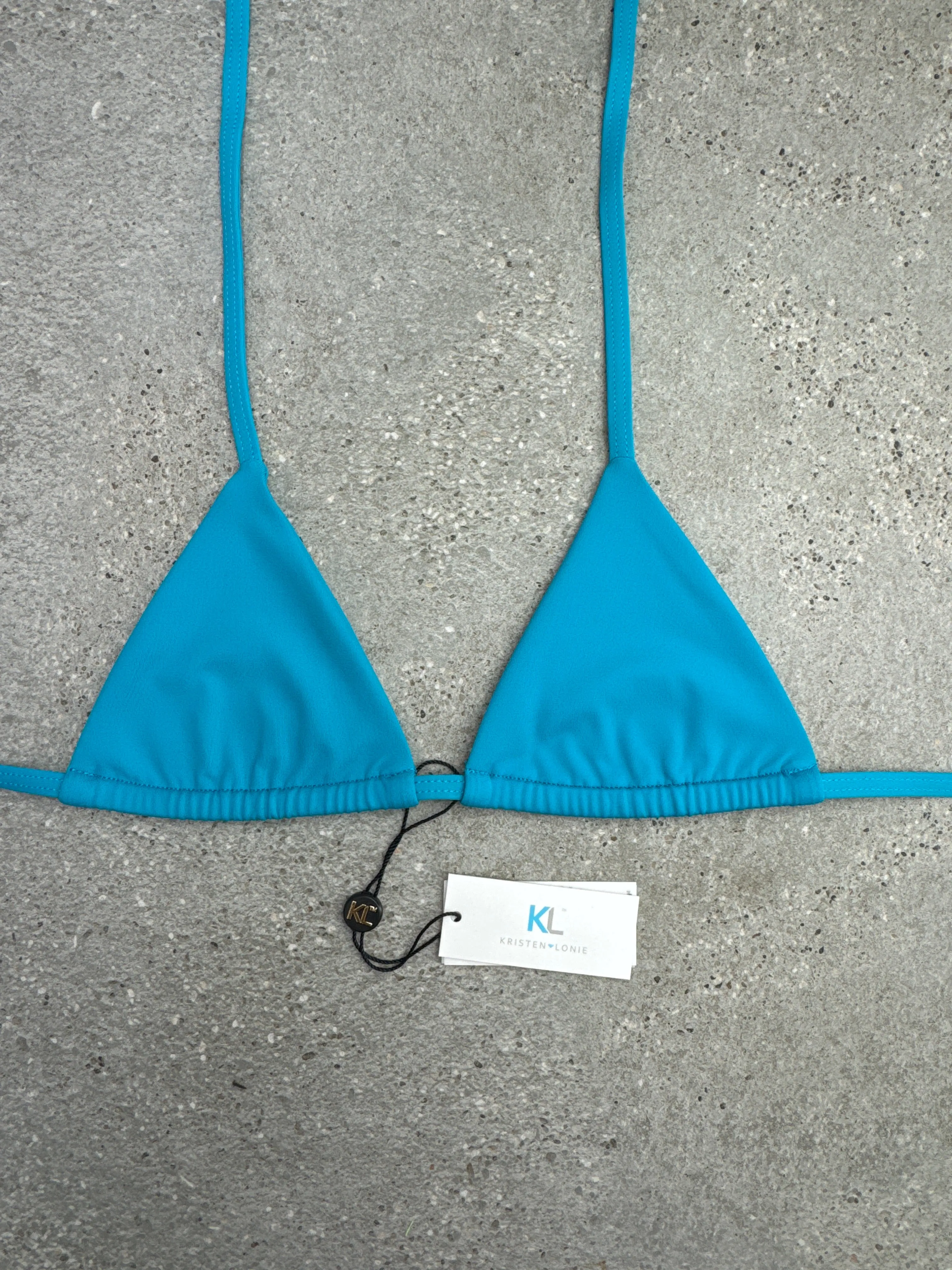 Teal Bikini Top