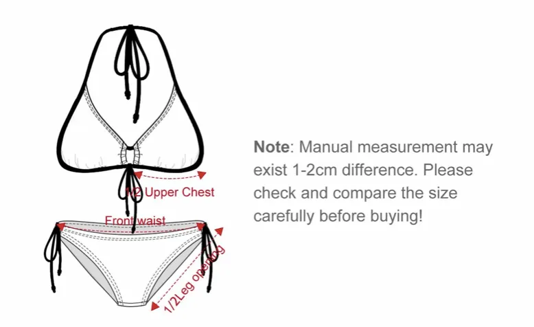 THE BOLD CURVES PLUS SIZE UP BIKINI WITH TIE-UP SIDES