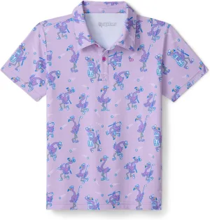 Tipsy Elves Kids and Toddlers Golf Shirts - Athletic Comfort Fit with Quick Dry Material