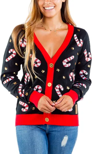 Tipsy Elves womens Tipsy Elves Women's Christmas Cardigan 2024