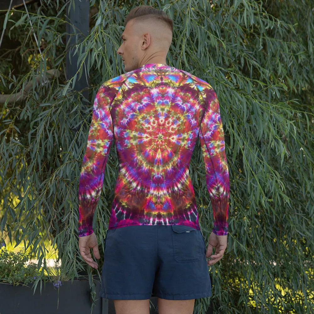 Transcendant Orchidaceae' Men's Rash Guard