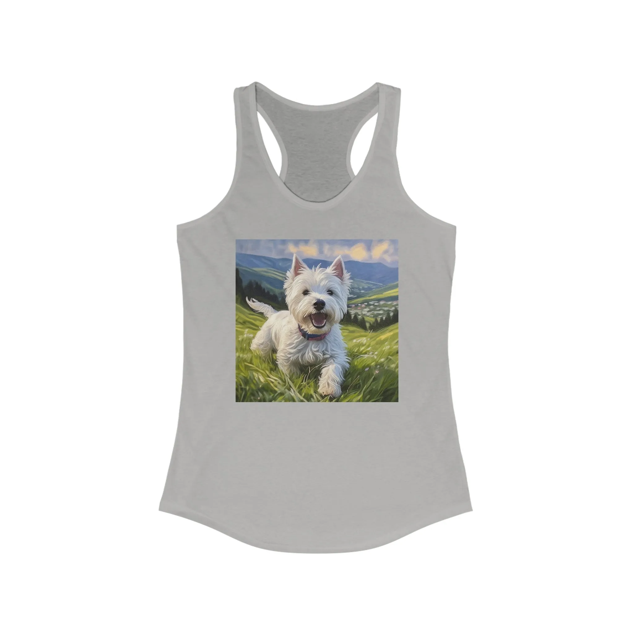 Westie Women's Classic Racerback Tank