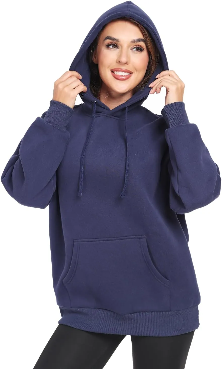 Womens Oversized Hoodies Fleece Sweatshirts Long Sleeve Casual Winter Clothes outfits Fall Pullover Sweaters