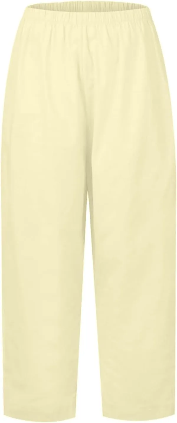 Women's Wide Leg Sweatpants Winter Rayon Sports Pants with Pockets Straight Leg Elastic Waist