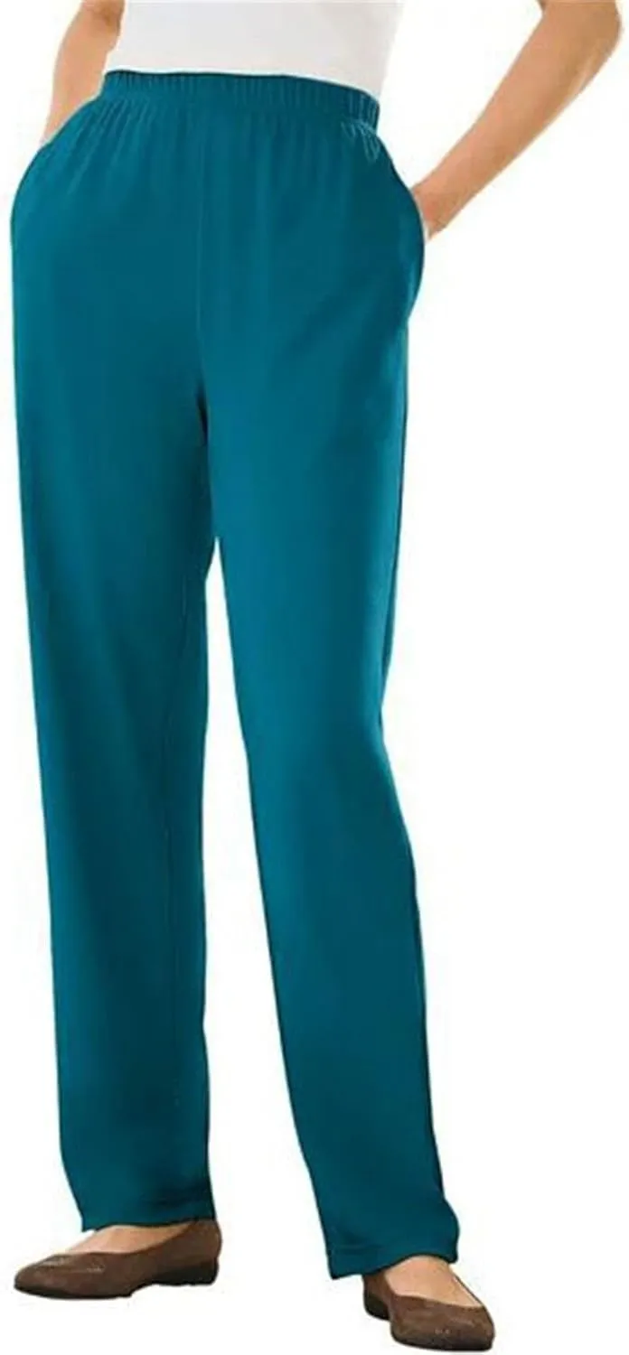 Womens Work Casual Trousers 2025 Trendy Solid Color Straight Leg Pants Going Out Beach Playing Cozy Lounge Sweatpants