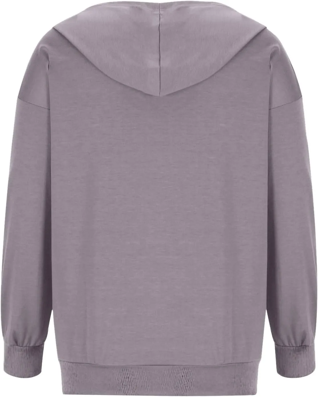 Womens Zip Up Hoodies Long Sleeve Sweatshirts Fall Outfits Oversized Sweaters Casual Fashion Y2K Jackets Pockets