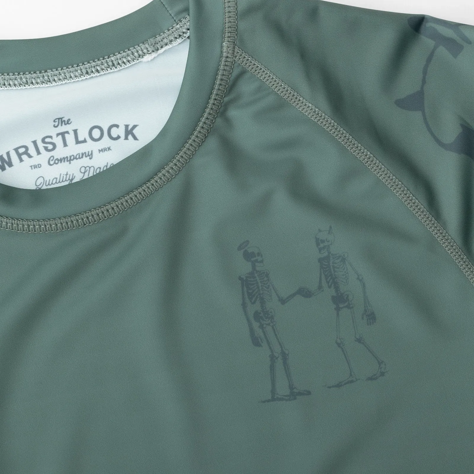 Wristlock Co. "Deal With The Devil" Rash Guard