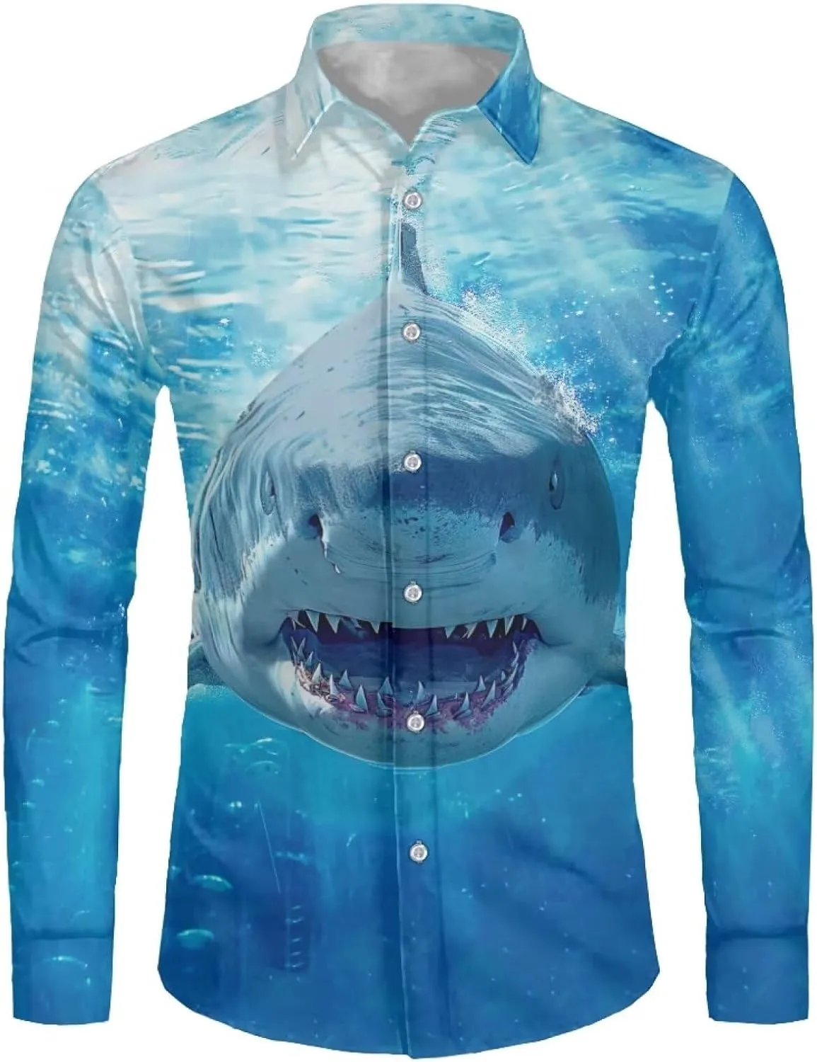 Xhuibop Mens Casual Button Down Shirts Long Sleeve Autumn Clothing Outfits Tops